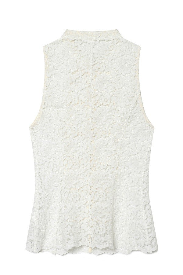 Mandarin Collar Top