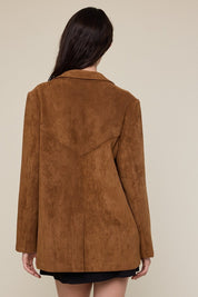 Suede Camel Blazer
