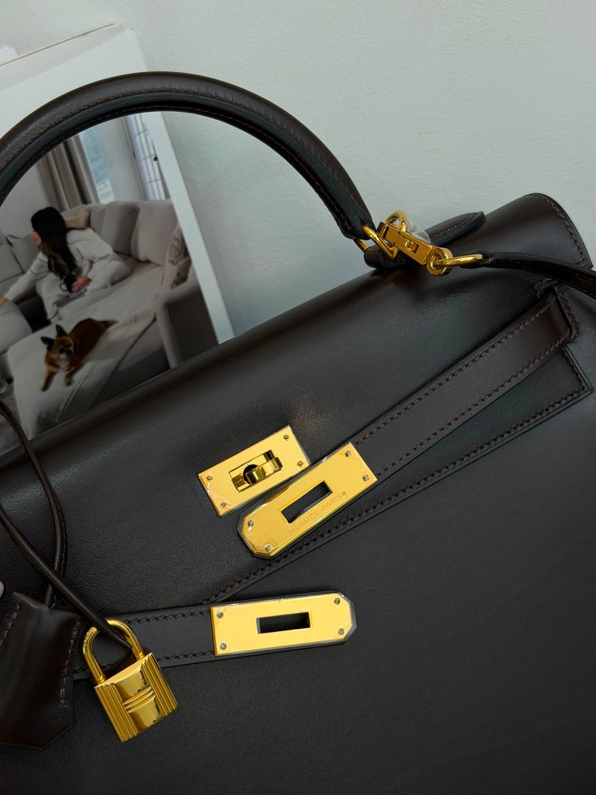 Pre Loved Hermes Kelly 32 Sellier