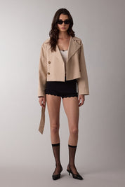 Trench Crop Jacket