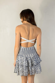 Eyelet Tube Dress