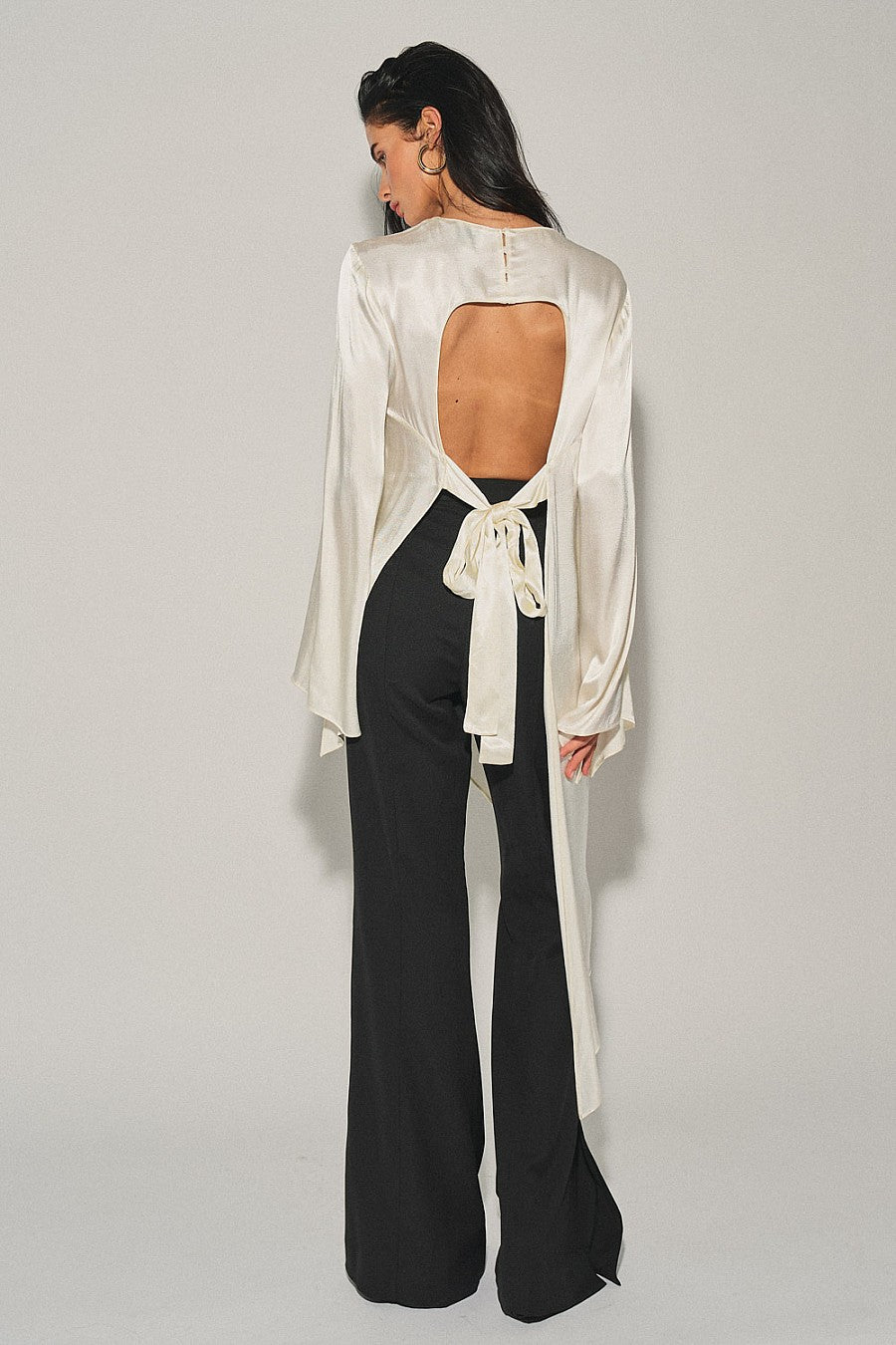Black Flare Pants