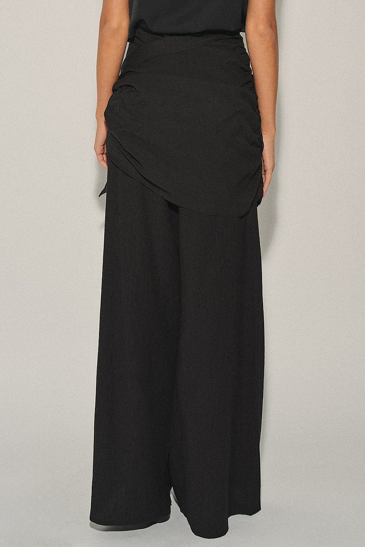 Black Wrap Pants