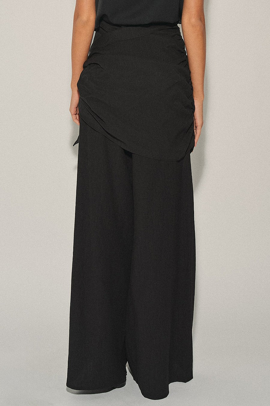 Black Wrap Pants