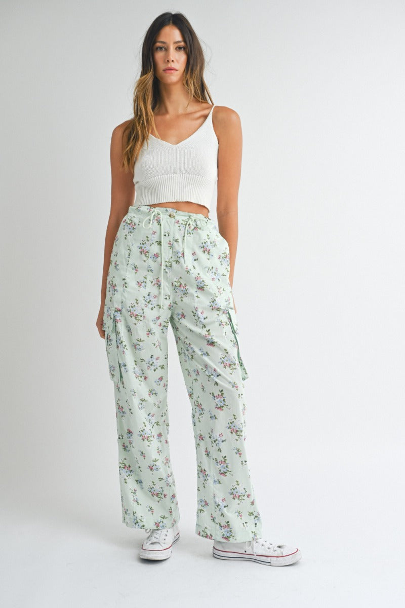 Mint Cargo Pants