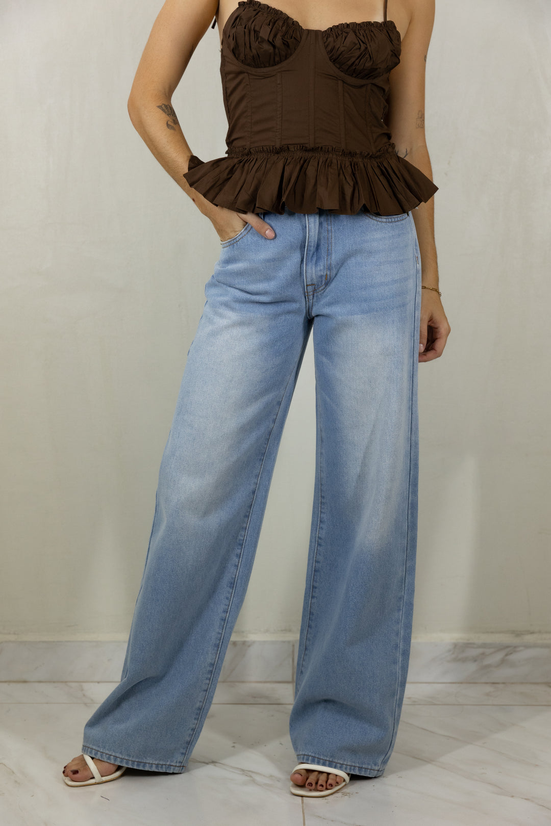 Top Model Jean — Light Denim