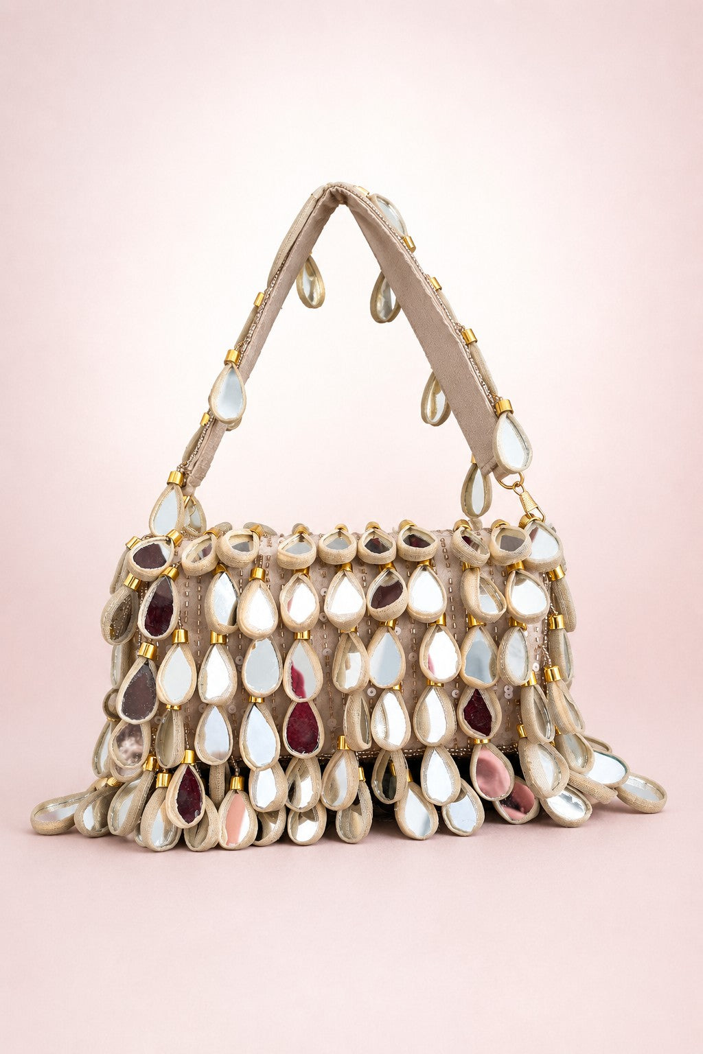 Beige Chrissy Flap Bag — Beige